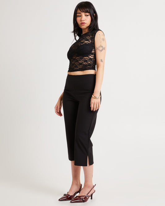 Zaria Lace Top BLACK