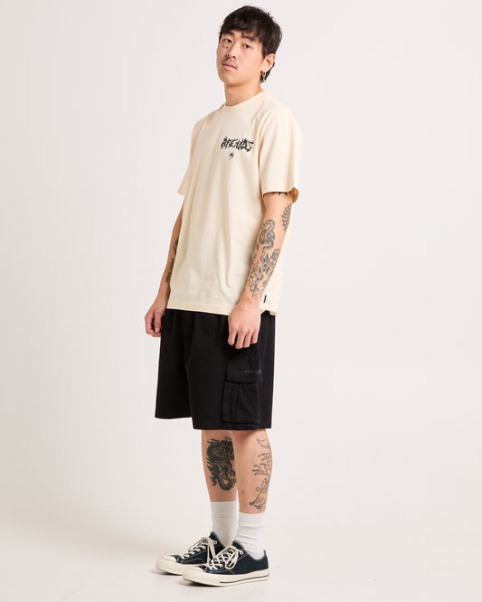 Fire Pit Retro Fit T-Shirt SAND