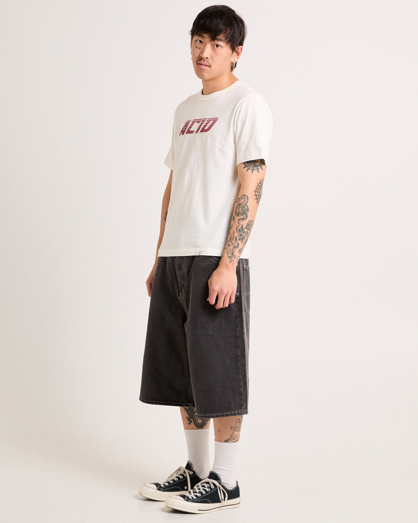 A6 Big Baggy Denim Shorts Paxton