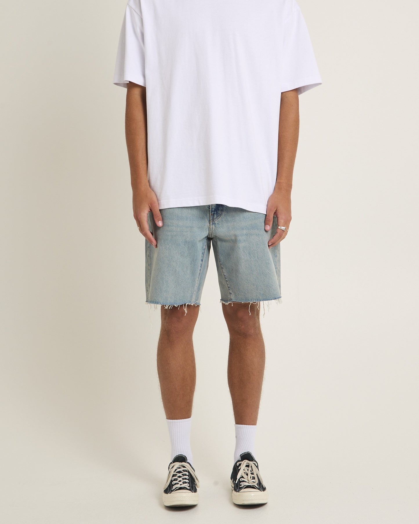 468 Loose Denim Shorts