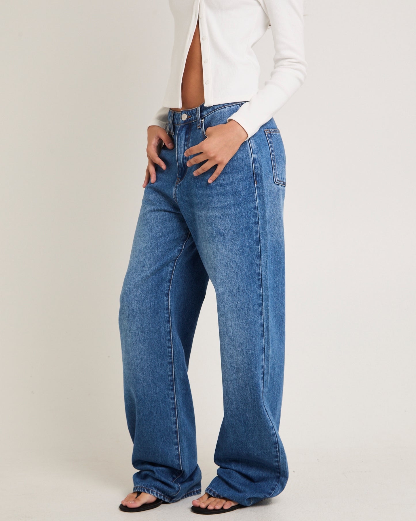 Rez Maxi Baggy Denim Jeans