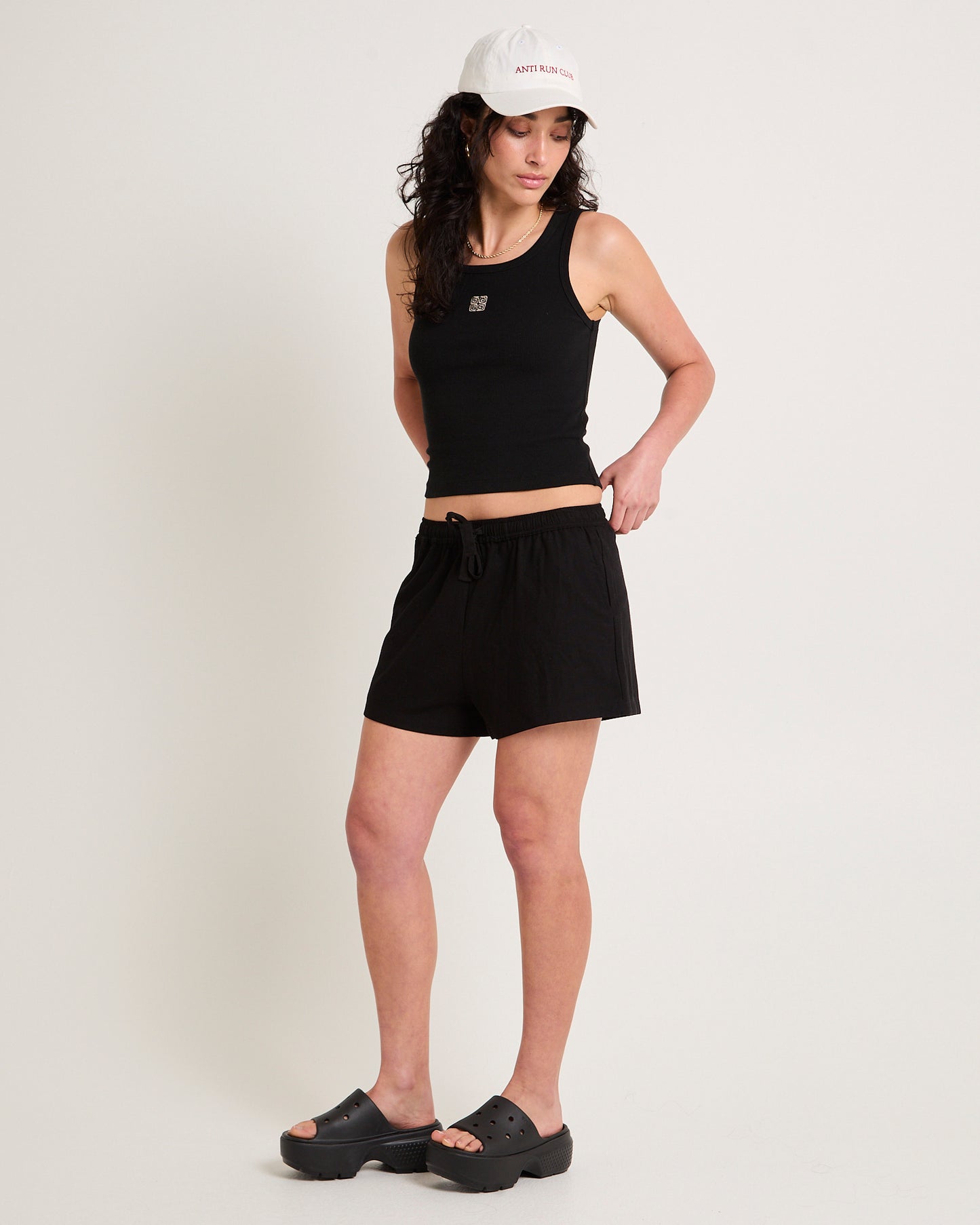 Subtitled Centre Tank Top