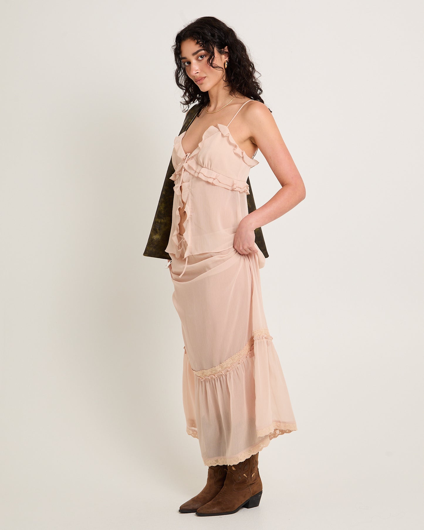 Sutton Boho Sheer Cami Top