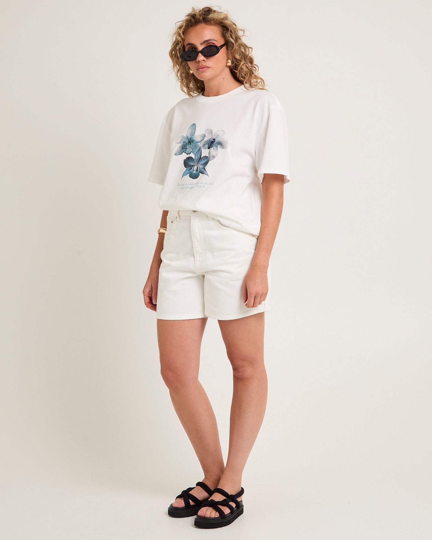 Orchids & Moonlight Oversized T-Shirt