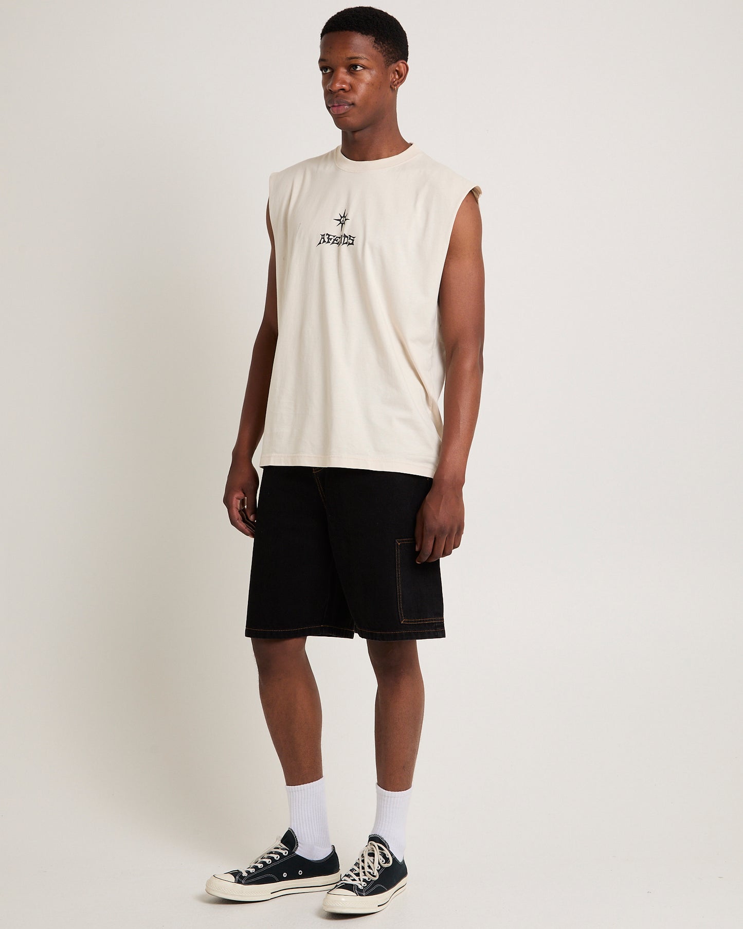 Peace Out Short Sleeveless T-Shirt