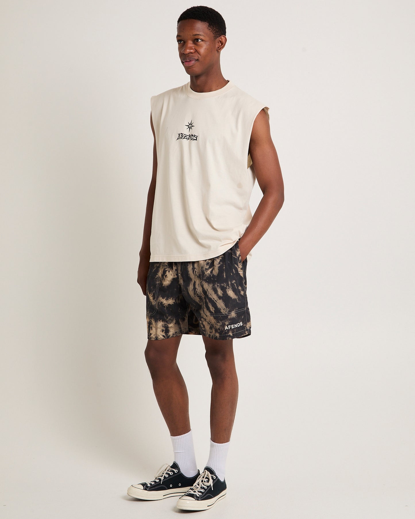 Tie Die Baywatch Swim Shorts