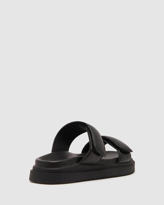 Pivot Flatform Sandals BLACK