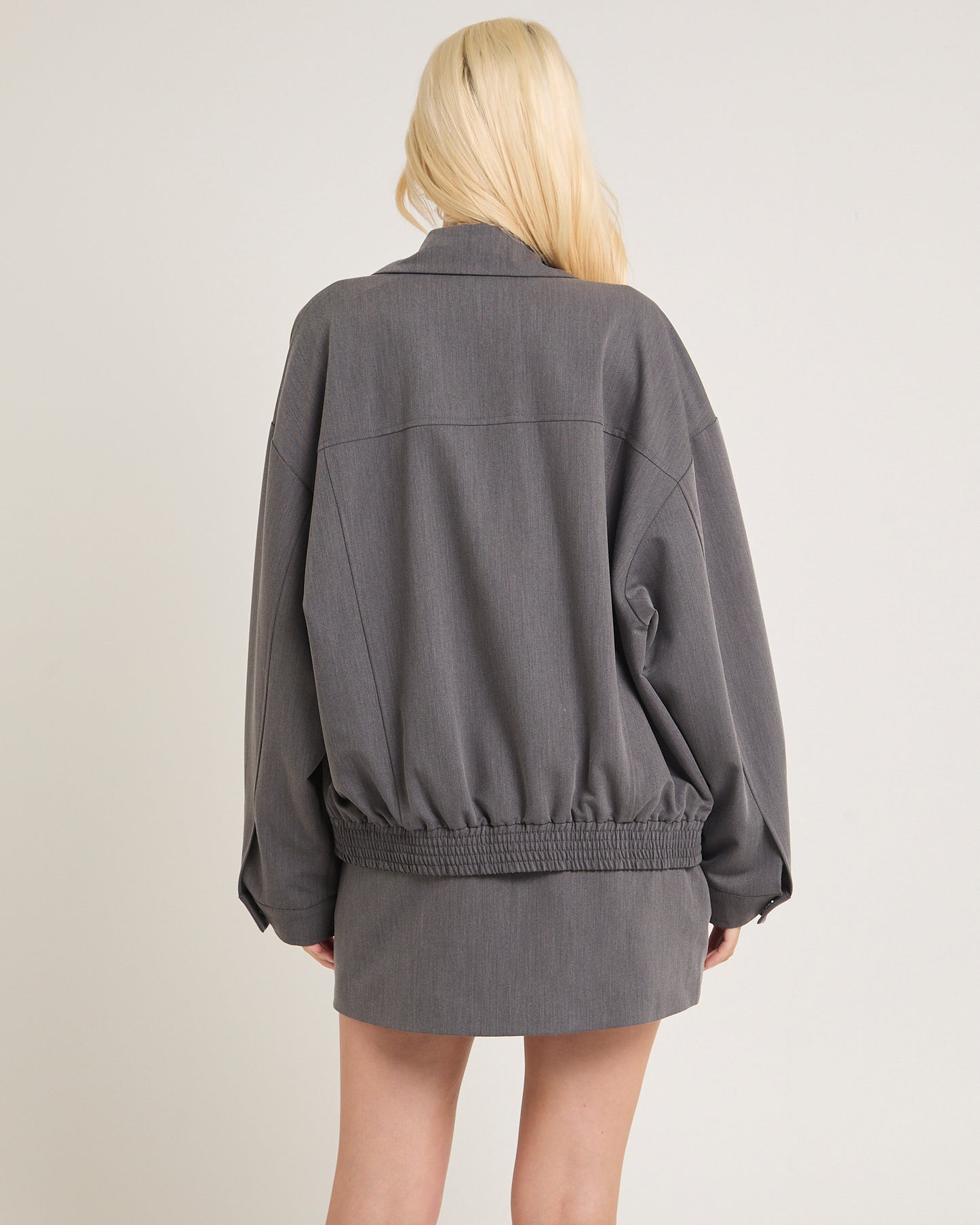 Jen Oversized Patch Pocket Jacket