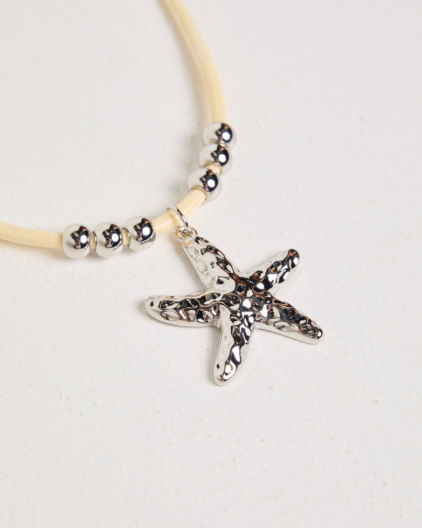 Aqua Starfish Necklace