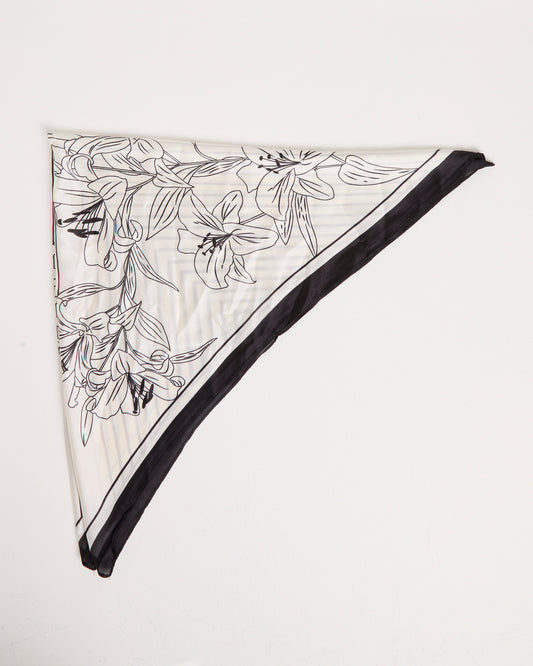 Satin Scarf FLORAL