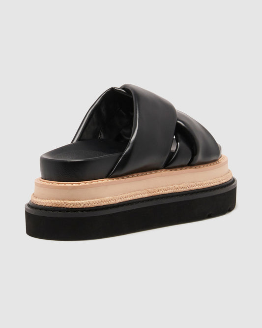 Zella Platform Sandals Black BLACK