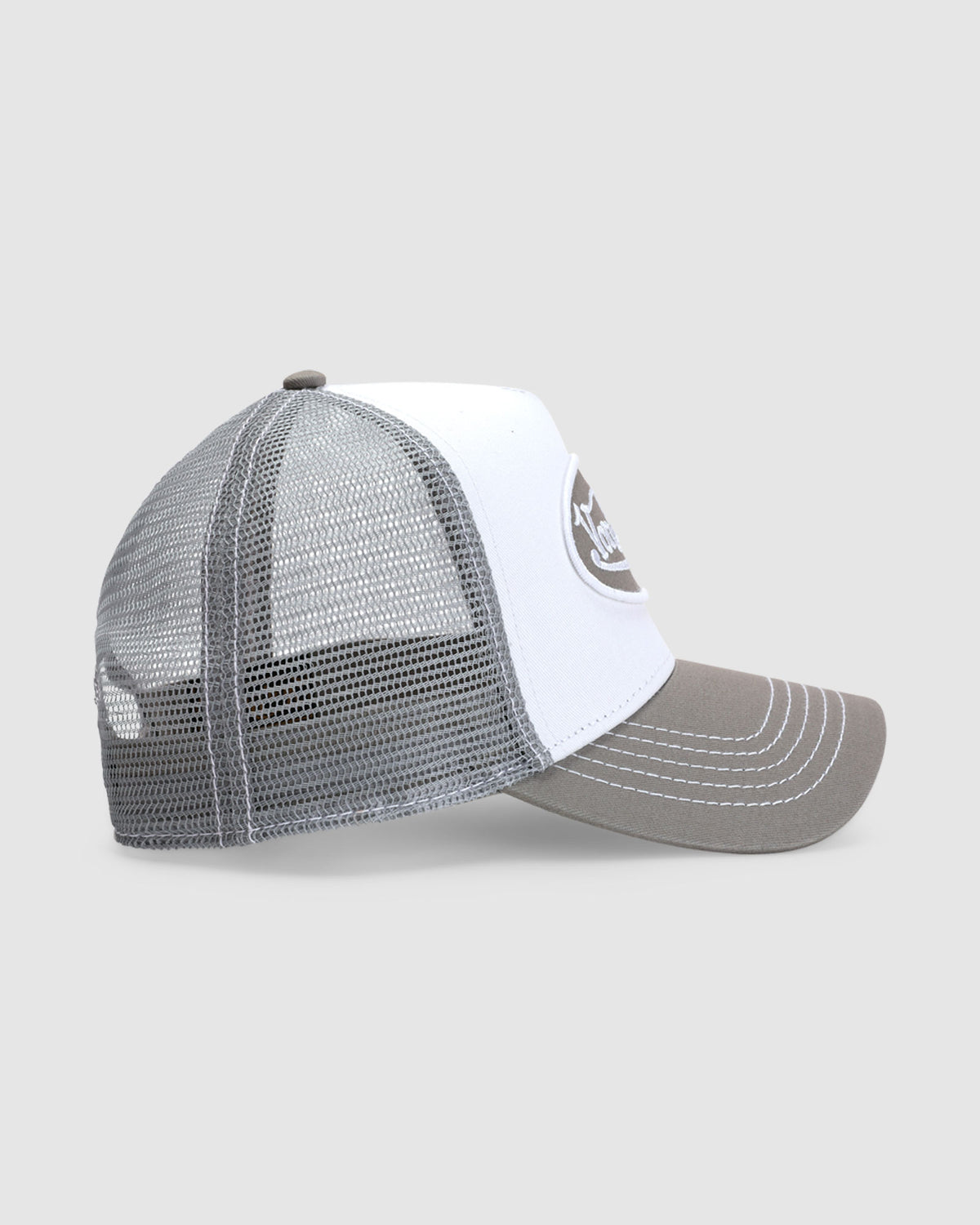 Unisex Trucker Hat Grey/White WHITE/GREY