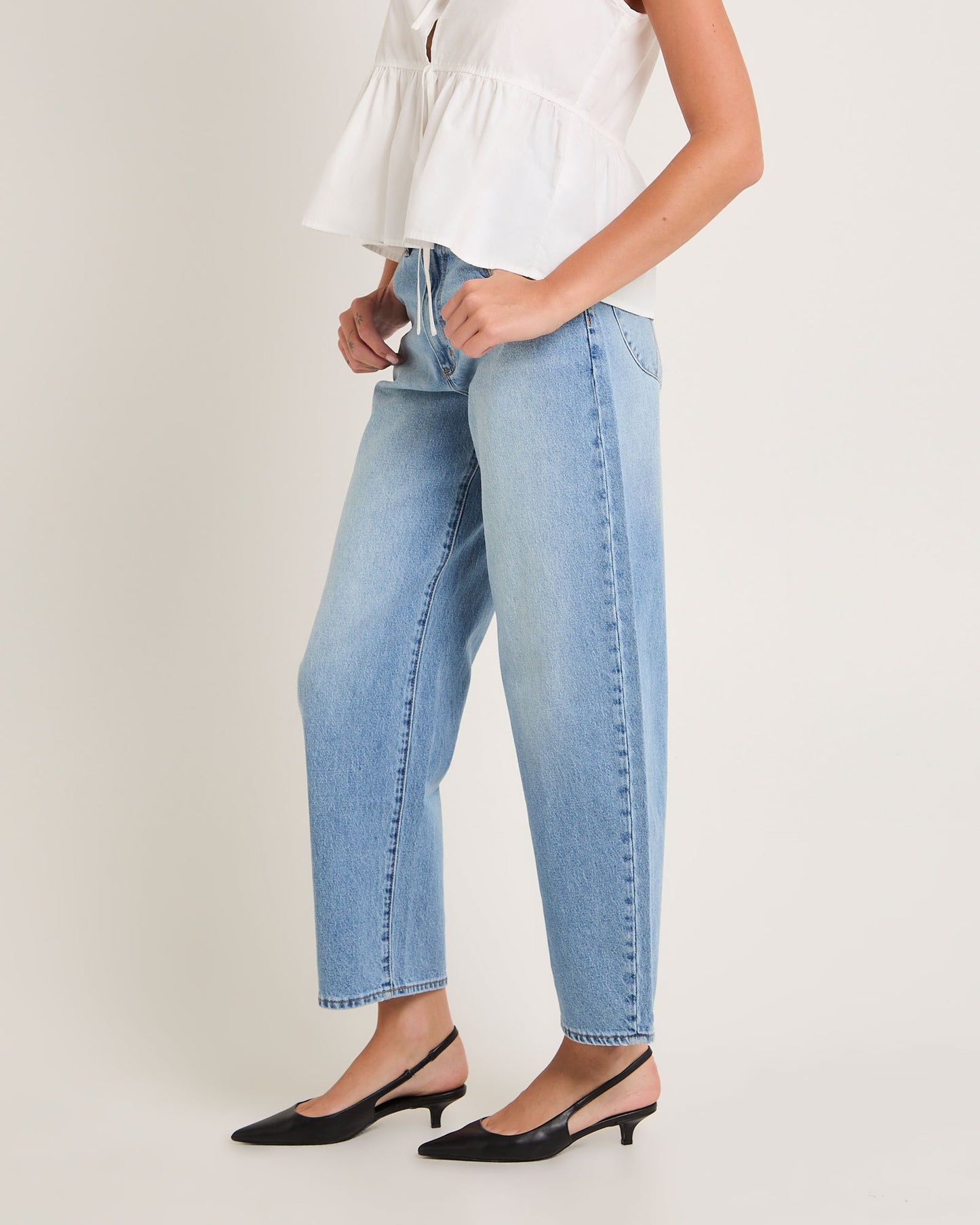 Gigi Barrel Denim Jeans