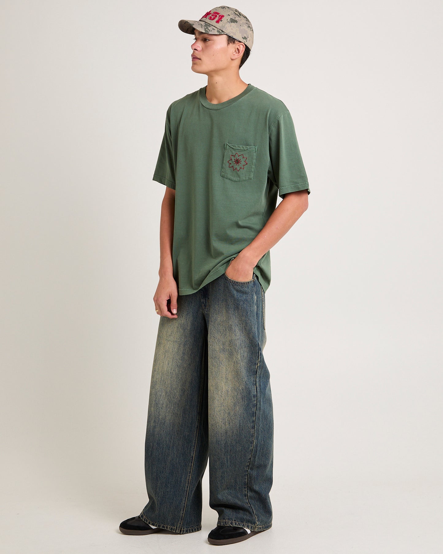 Embroider Pocket T-Shirt