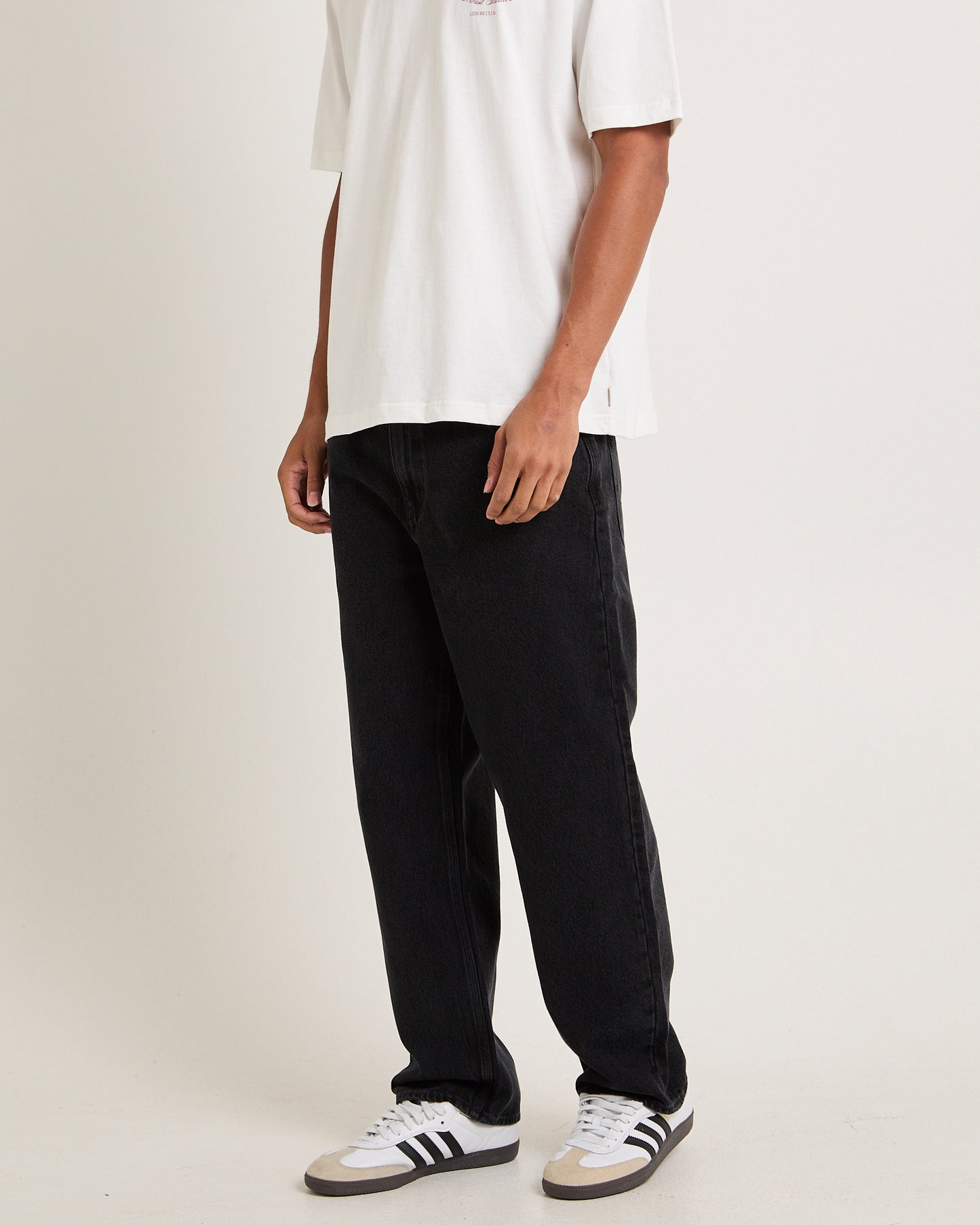 L-Four Baggy Denim Jeans Cinder