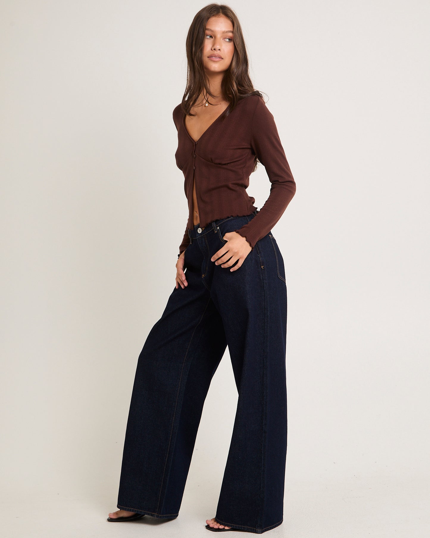 94 High & Wide Denim Jeans Richie