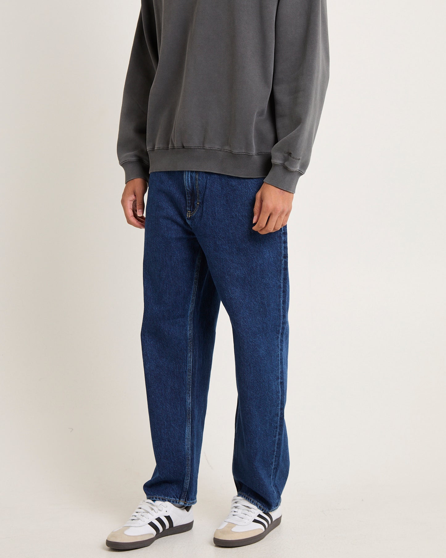 L-Four Baggy Denim Jeans Cash Indigo