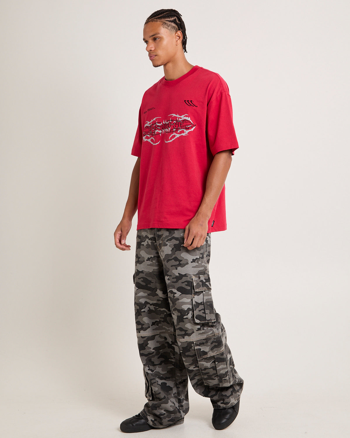Heavy Tech T-Shirt RED