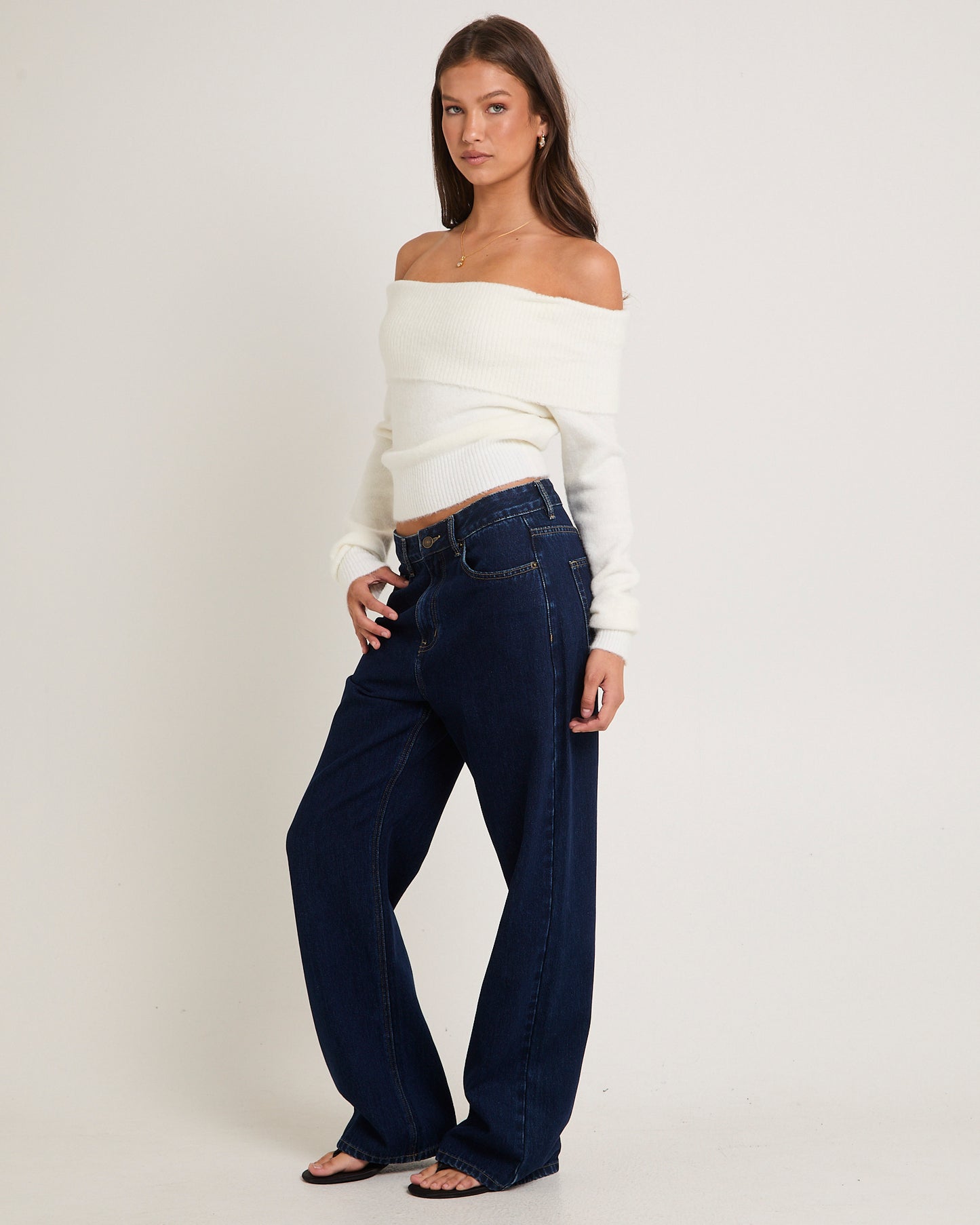 Wren High & Wide Denim Jeans