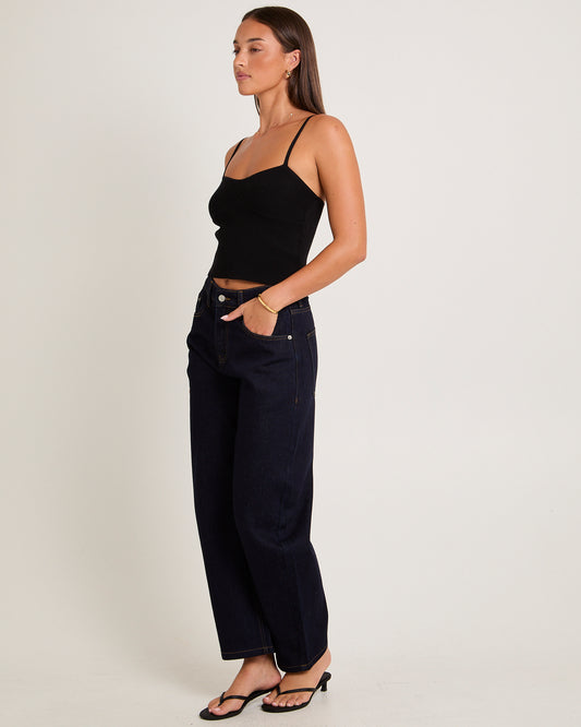 Avalon Tank Top BLACK
