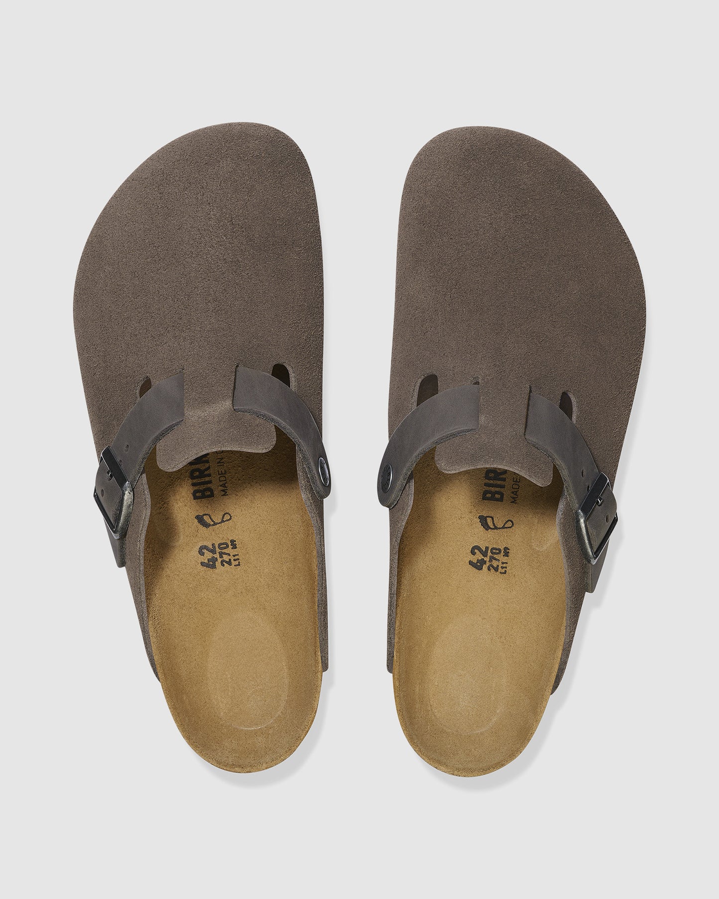 Boston Mixed Leather Clog