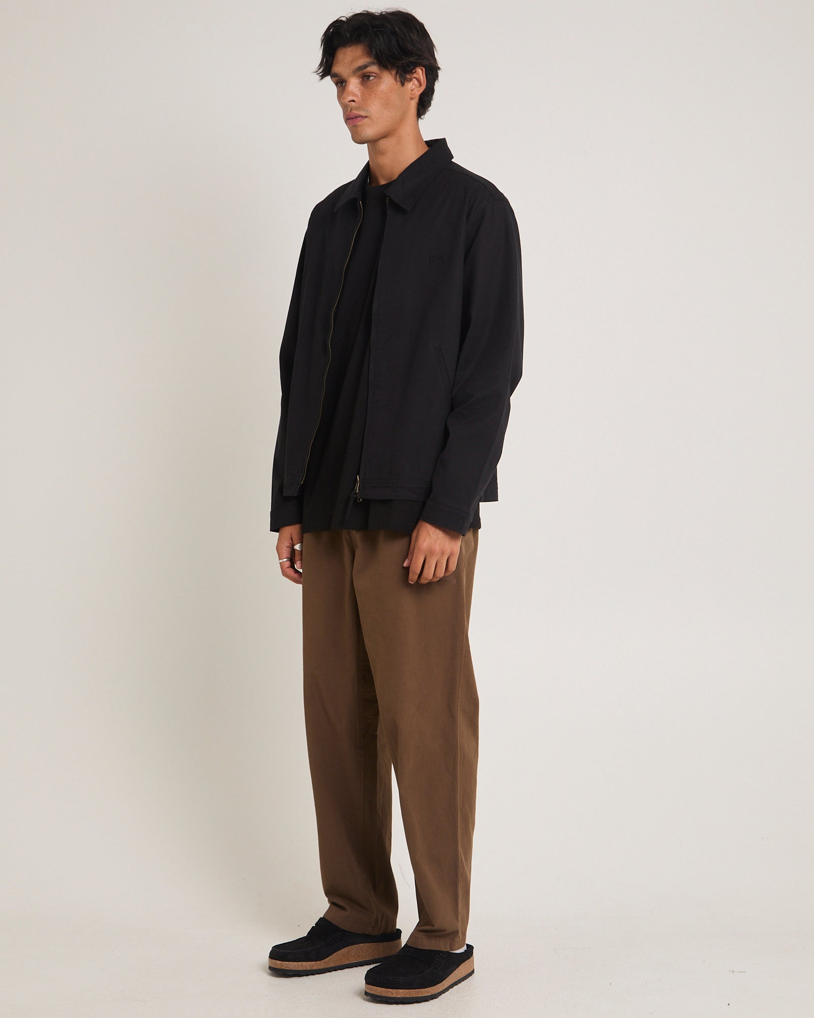 Unlined Canvas Zip Jacket – General Pants Co. Unlined Canvas Zip Jacket – General Pants Co.