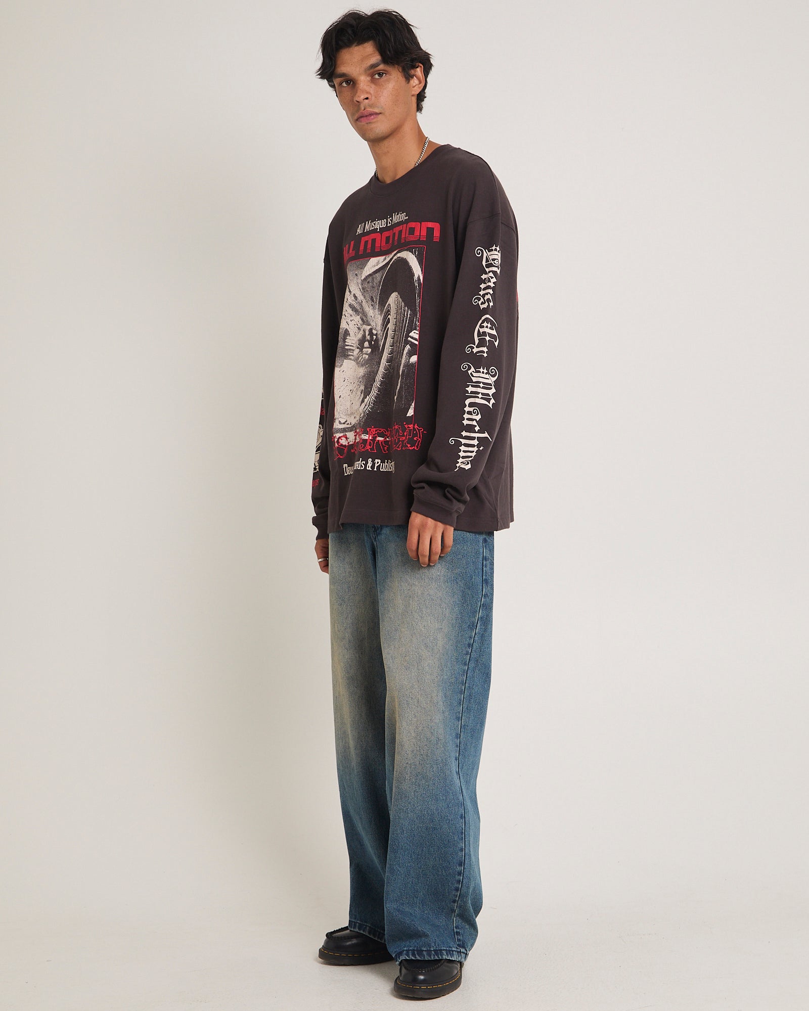 Dancing Ghost Long Sleeve T-Shirt – General Pants Co.