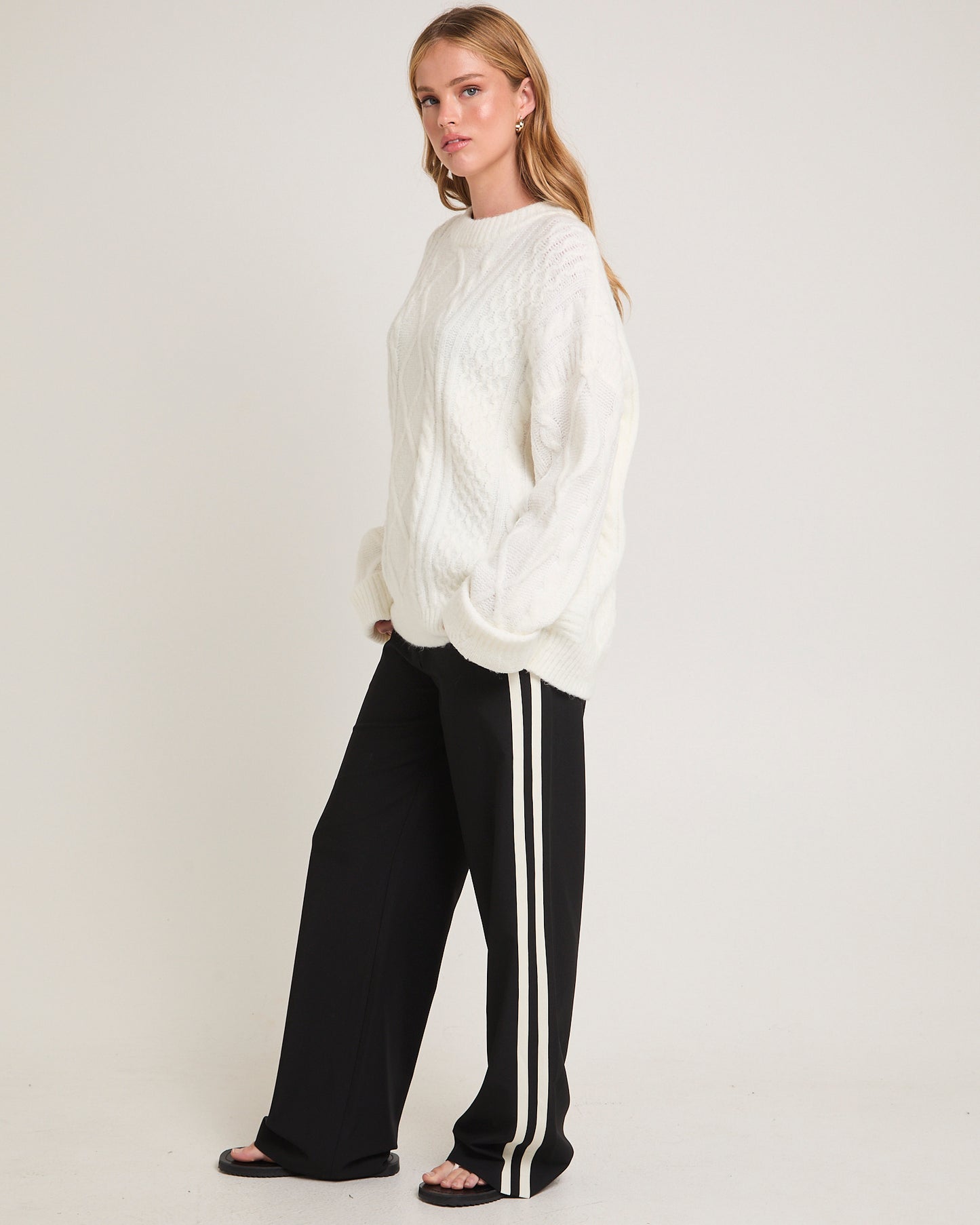 Clara Cable Knit Sweater