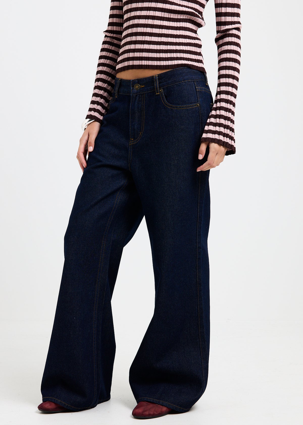 Wren Wide Denim Jeans Petite