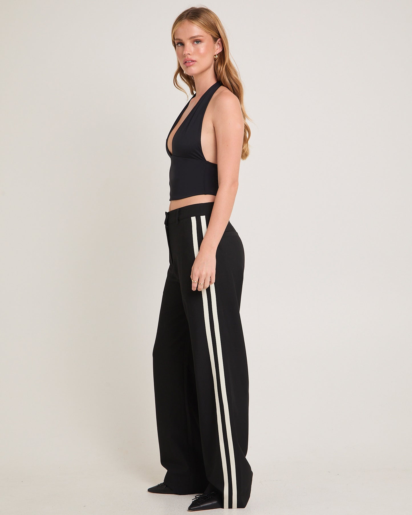 Ava Slinky Plunge Top