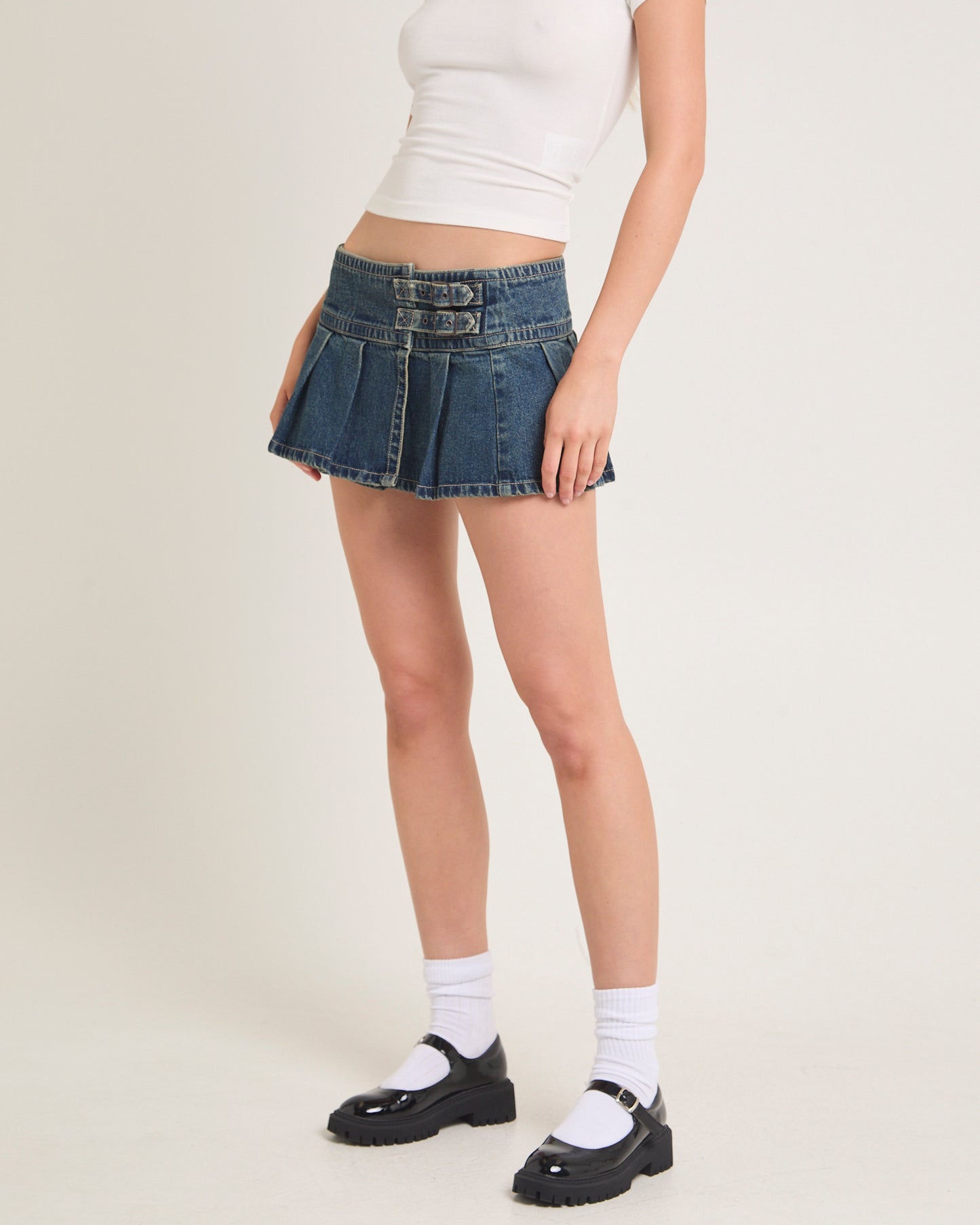 Rip Curl 99 Low Pleated Skirt Zola