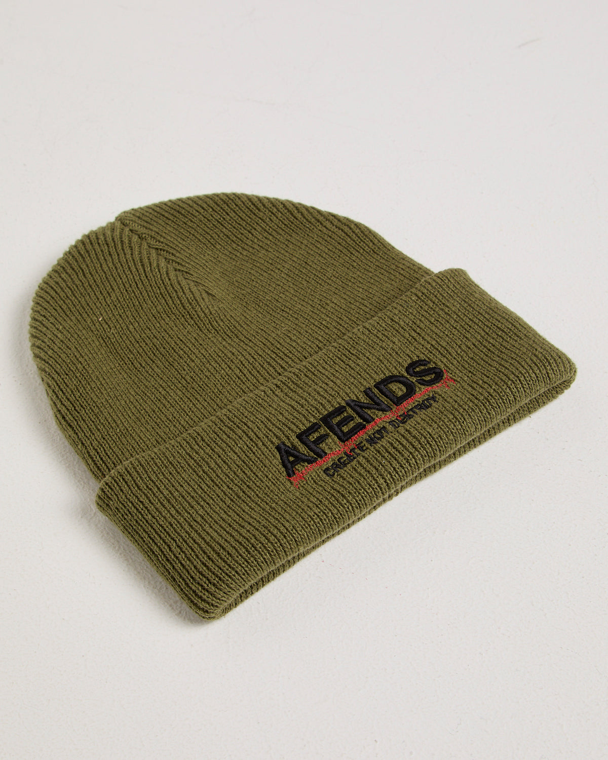 Wired Beanie OIL GREEN