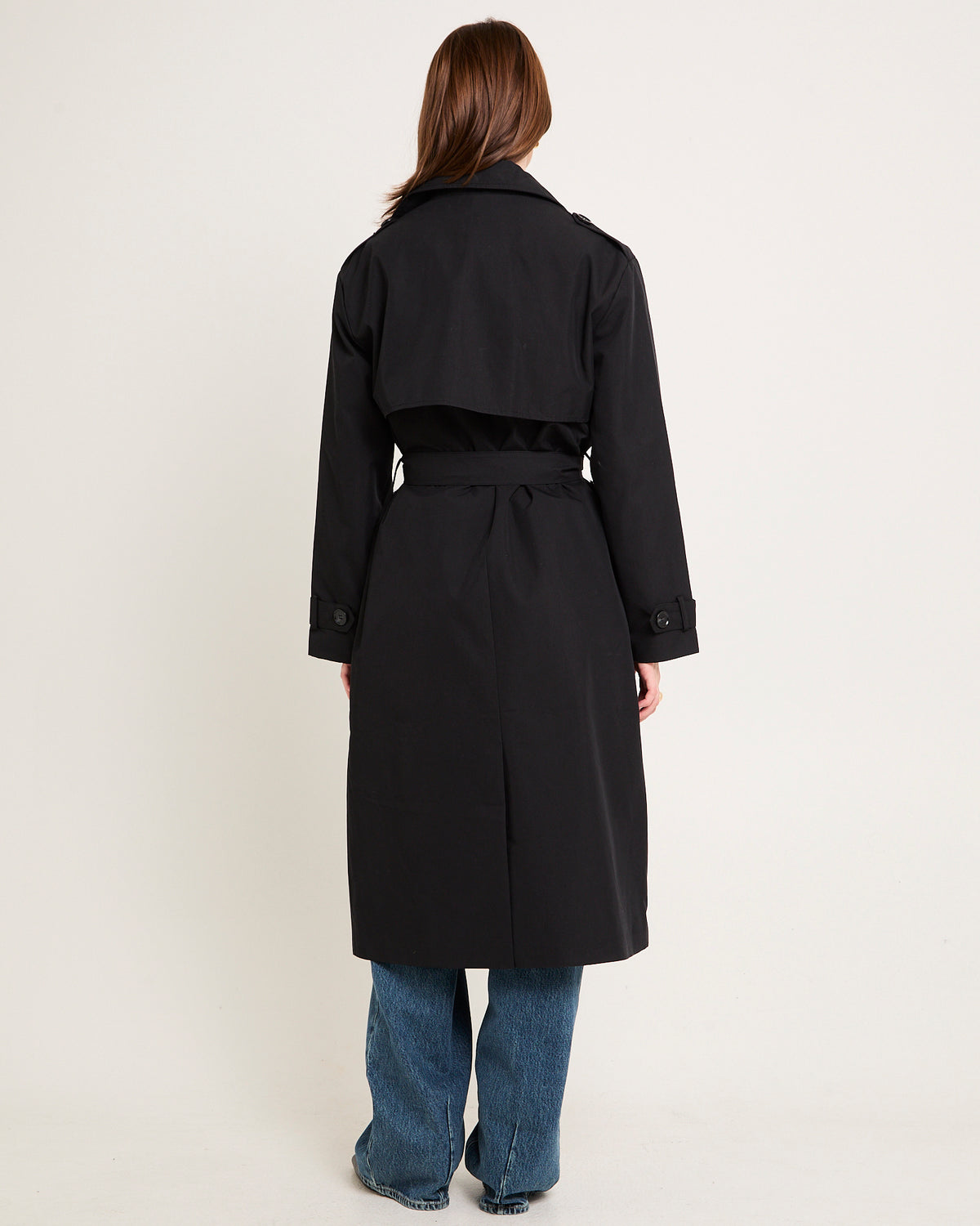 Tanya Trench Coat BLACK