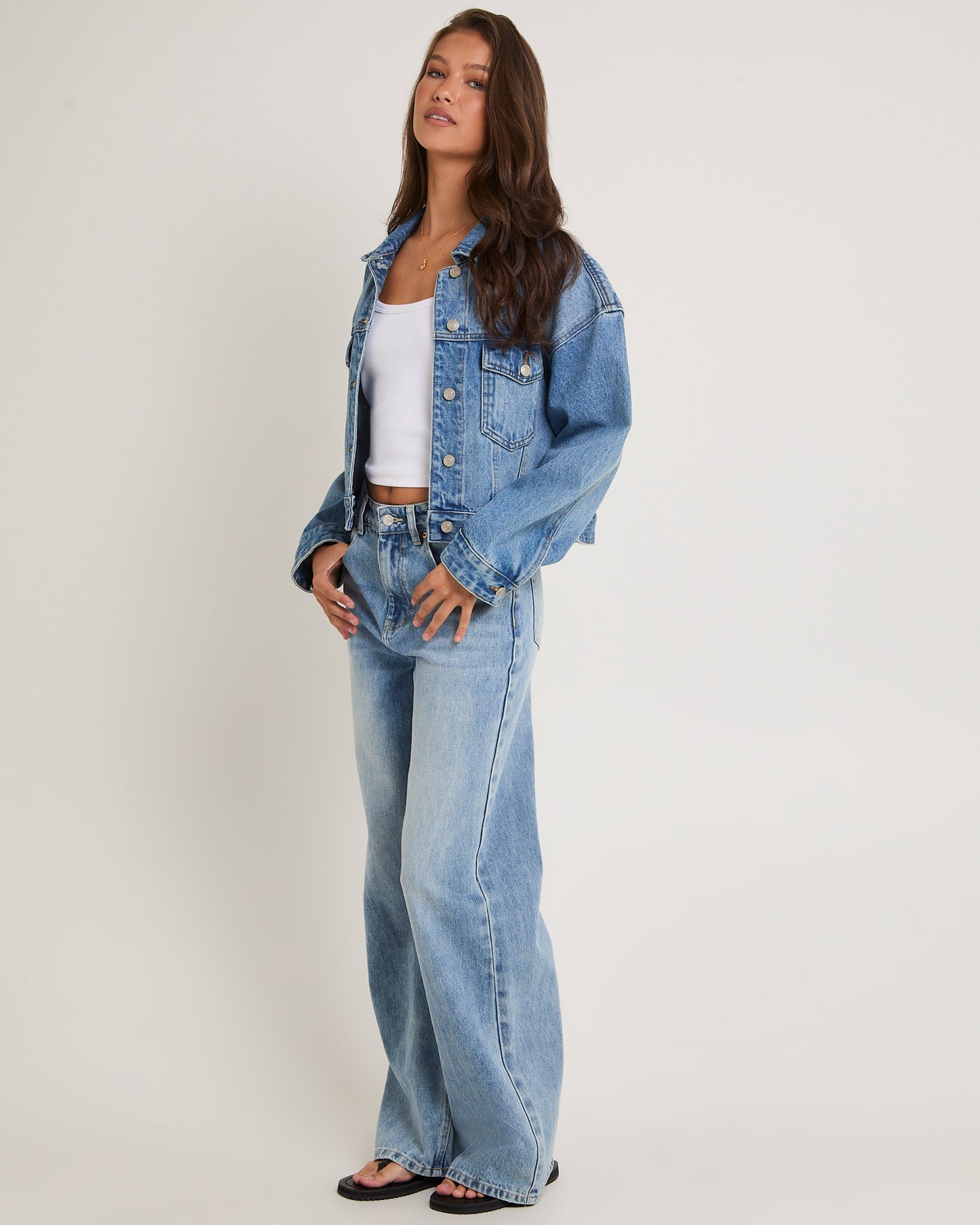 Wren Wide Denim Jeans