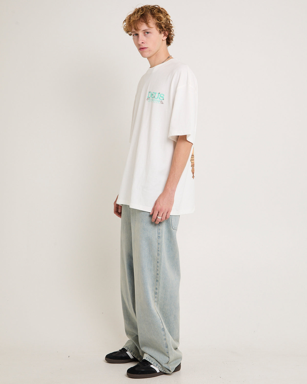 The Sun The Sea T-Shirt Vintage White
