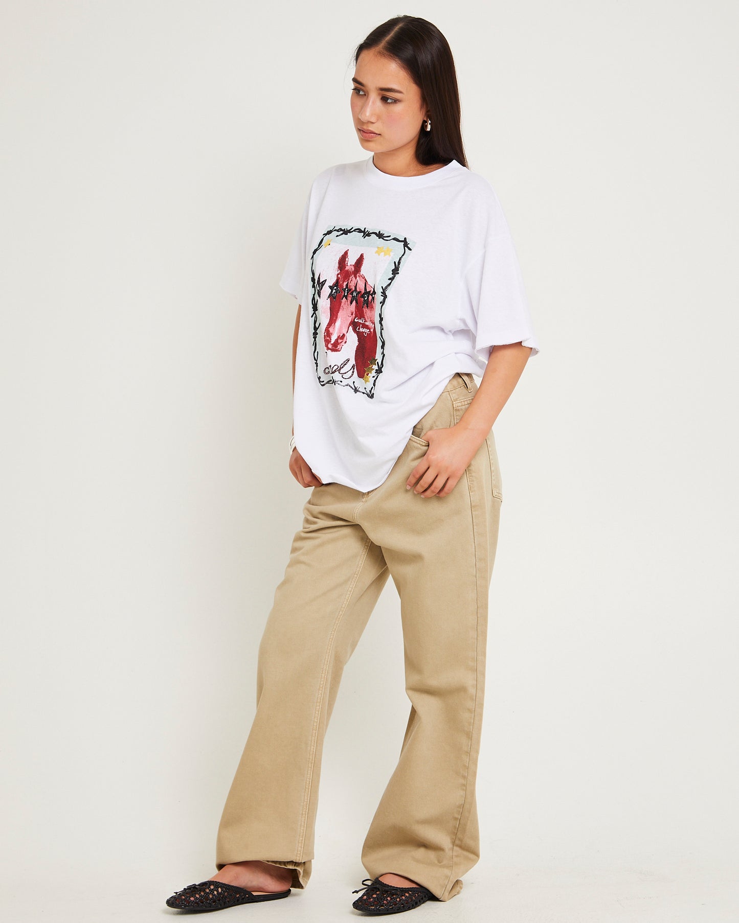 Horsegirl Oversized Tee