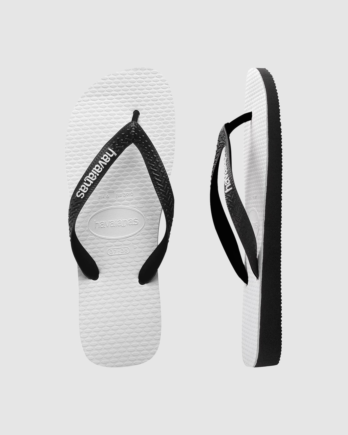 Original Thongs Black/White BLACK
