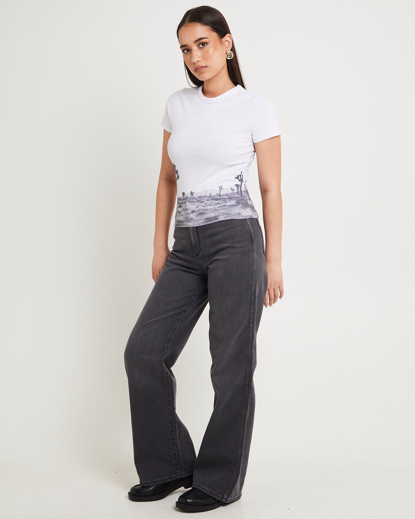 Wild Lullaby Staple Rib Tee