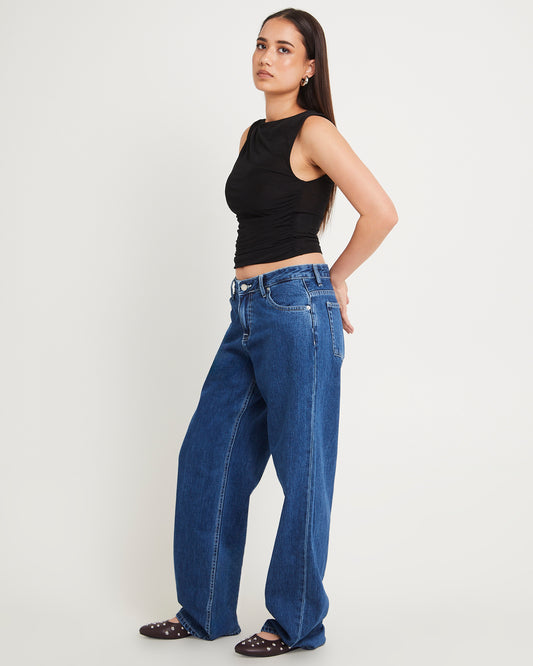 Hill Low Denim Jeans HAZE MID RETRO