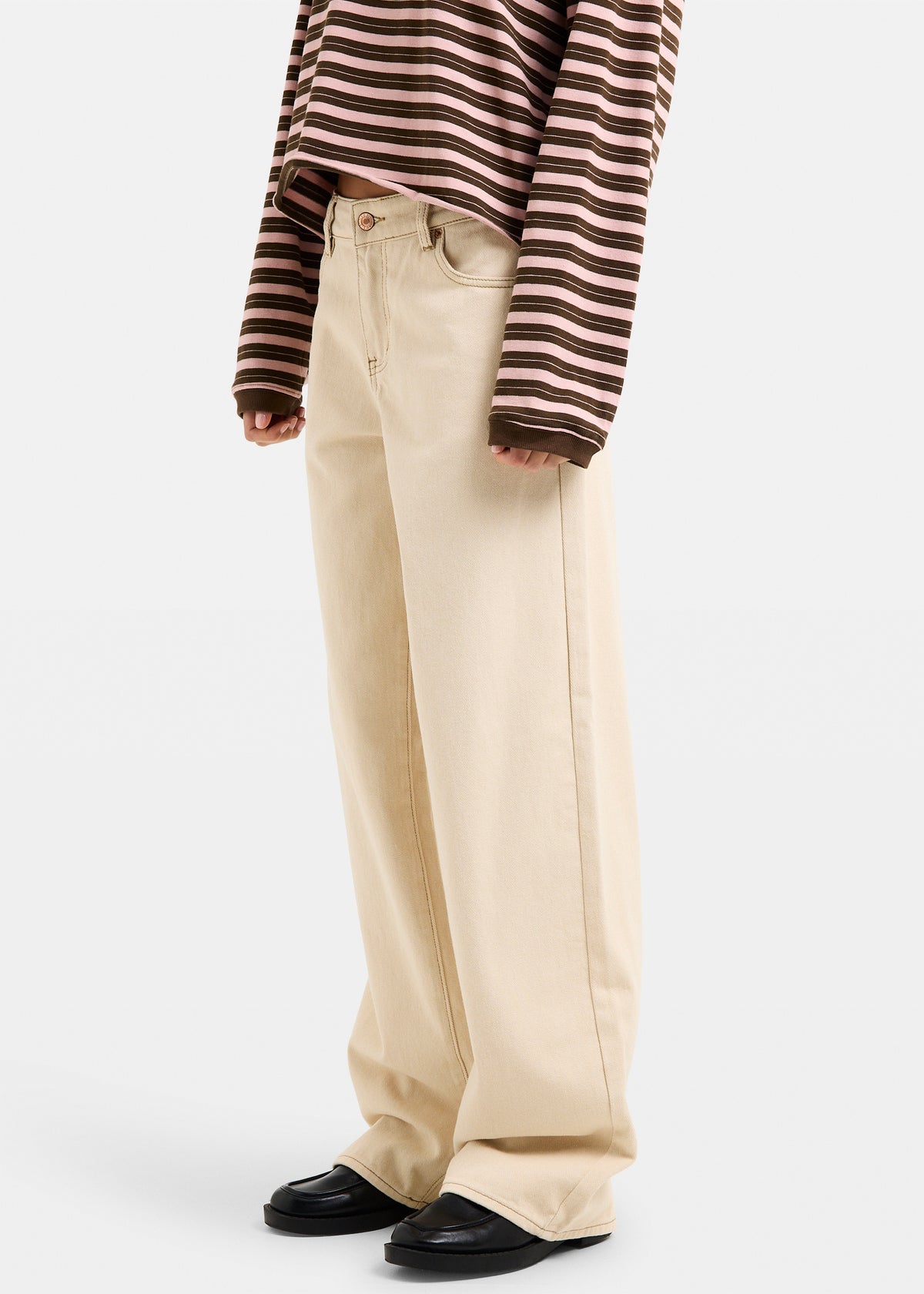 Maylee Low Rise Relaxed Denim Jeans