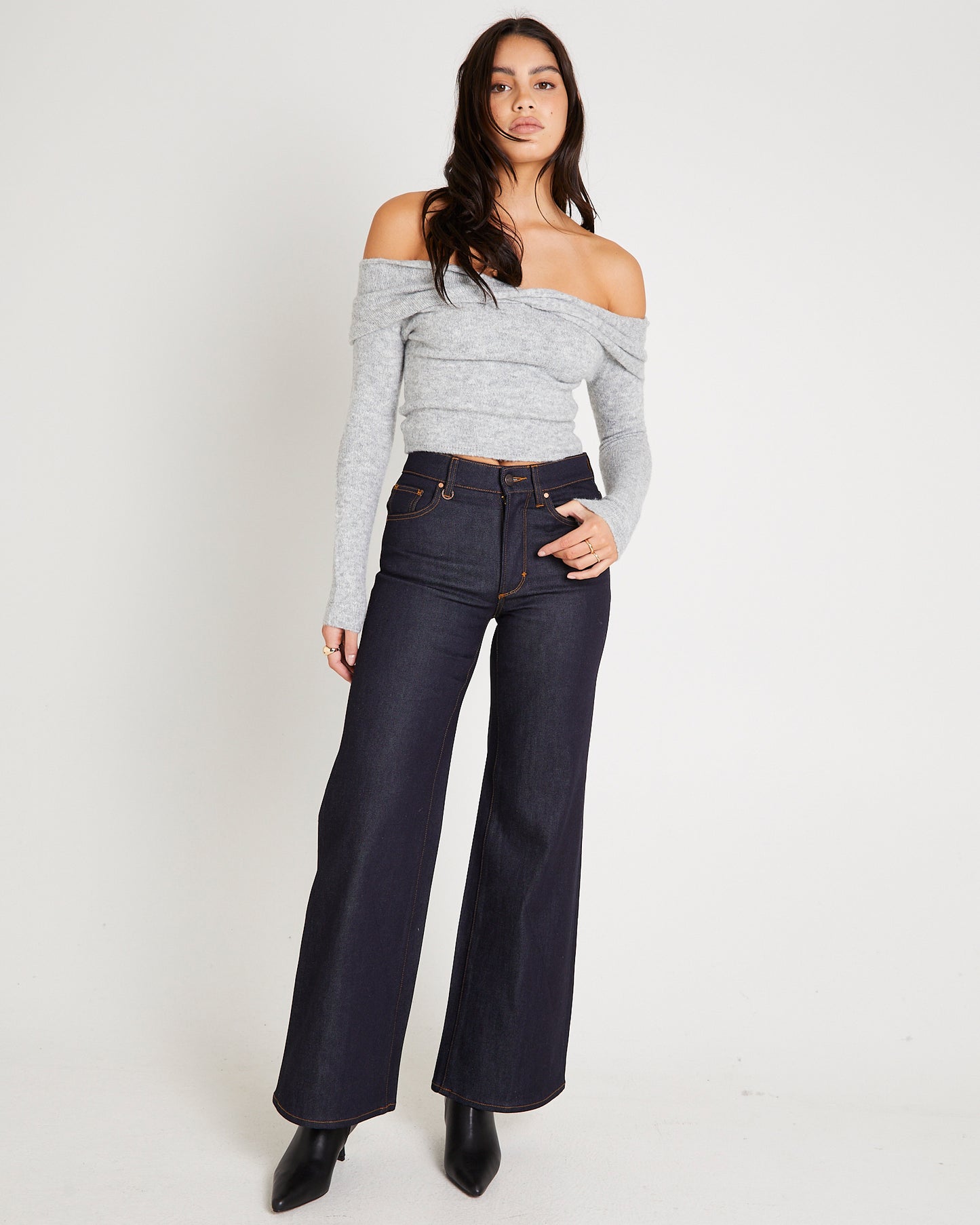 Eva Wide Denim Jeans