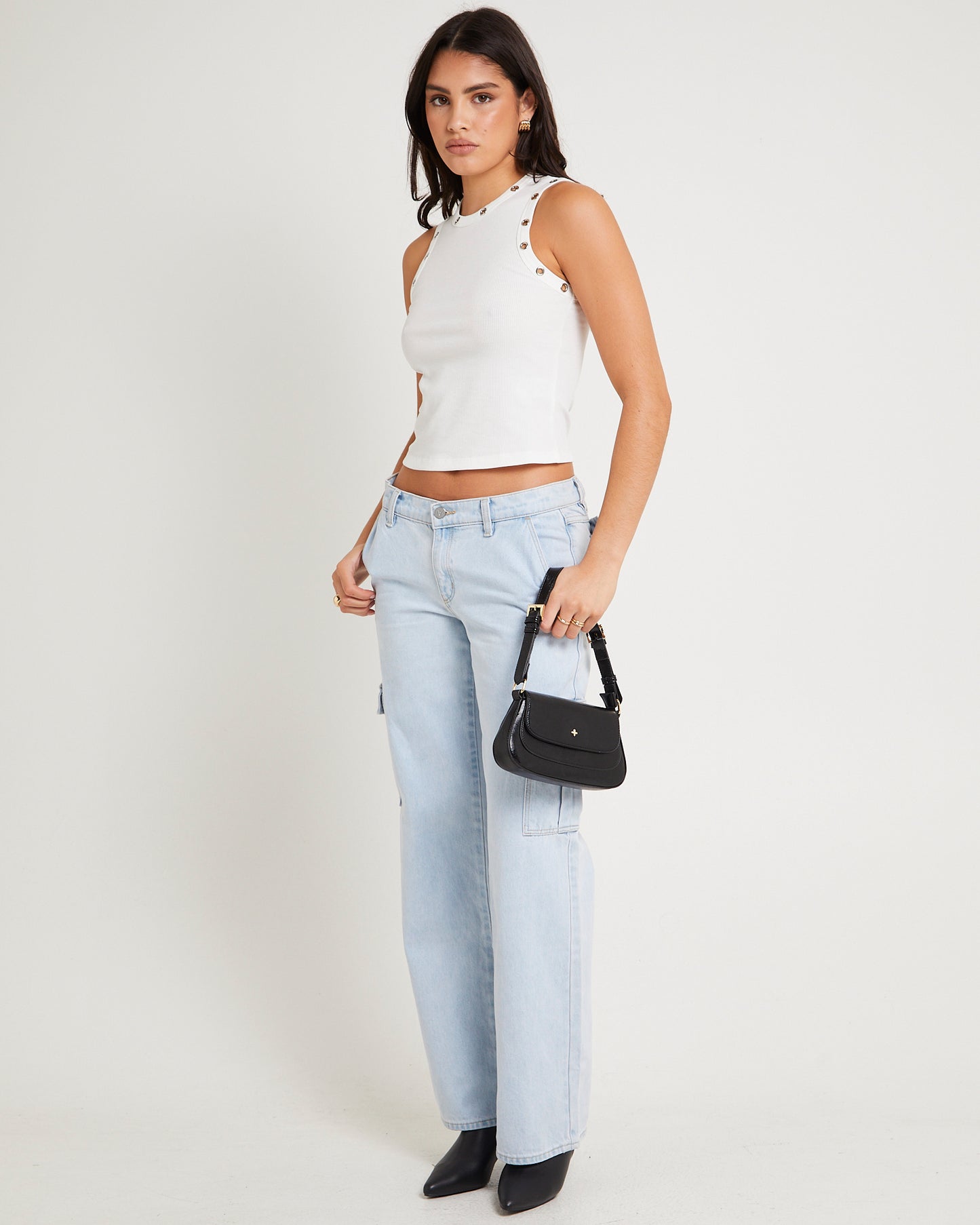 Vera Eyelet Tank Top