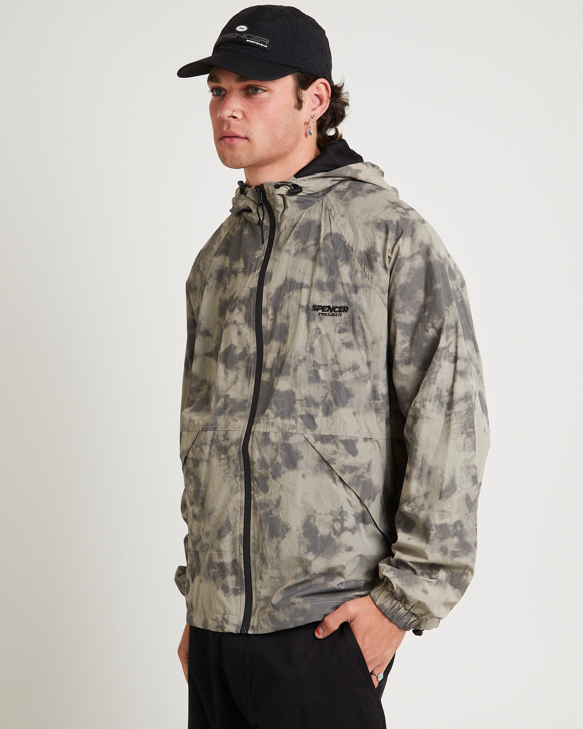 Wave Dye Splash Jacket