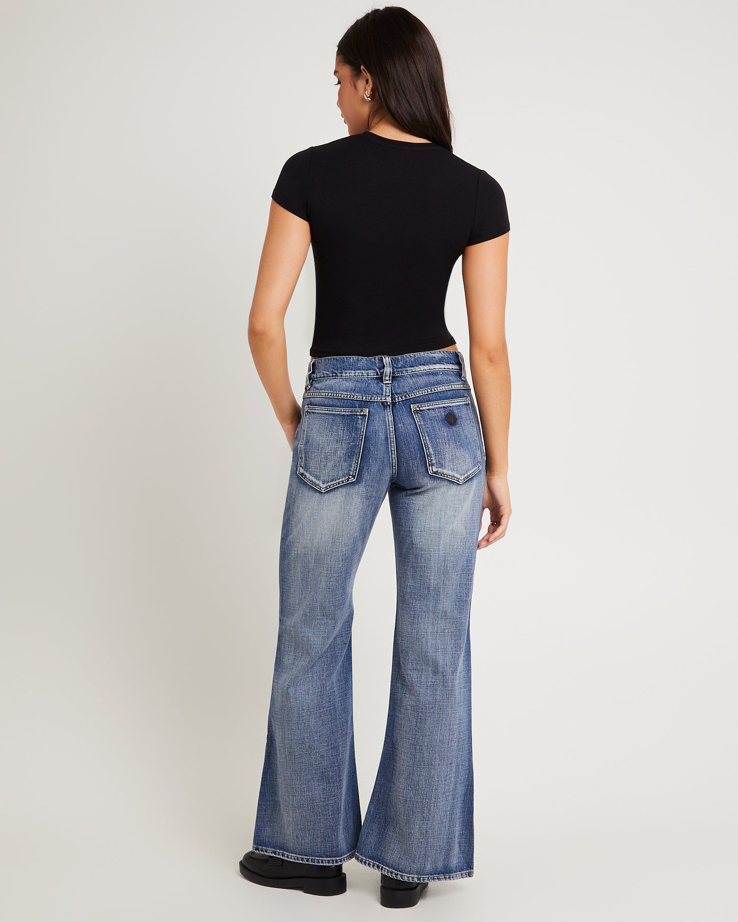 99 Low Baggy Flare Denim Jeans