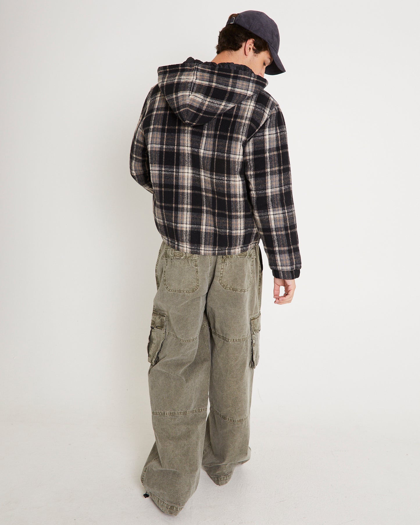 Phoenix Plaid Wool Work Jacket