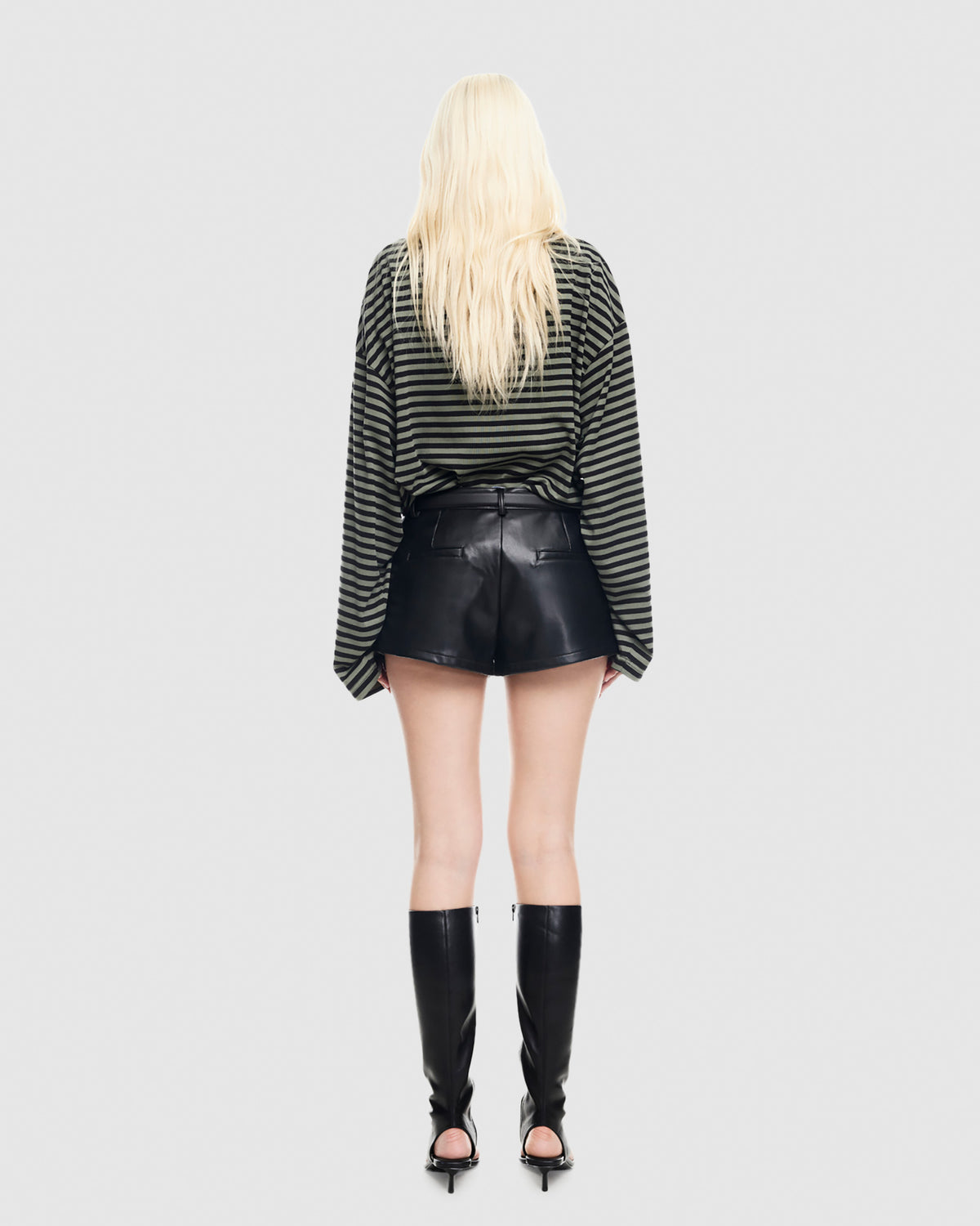 Bloom Long Sleeve Stripe Top FOREST STRIPE