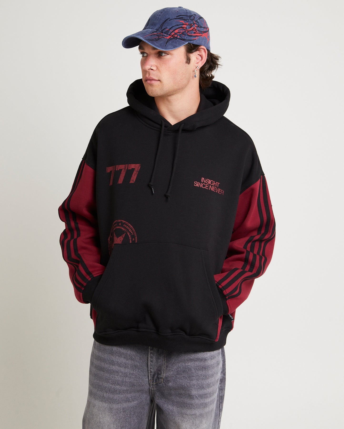 DNA Panelled Hoodie