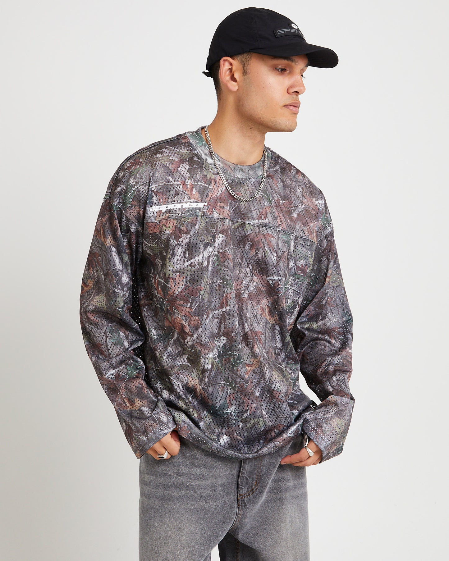 Monaco Mesh Long Sleeve T-Shirt