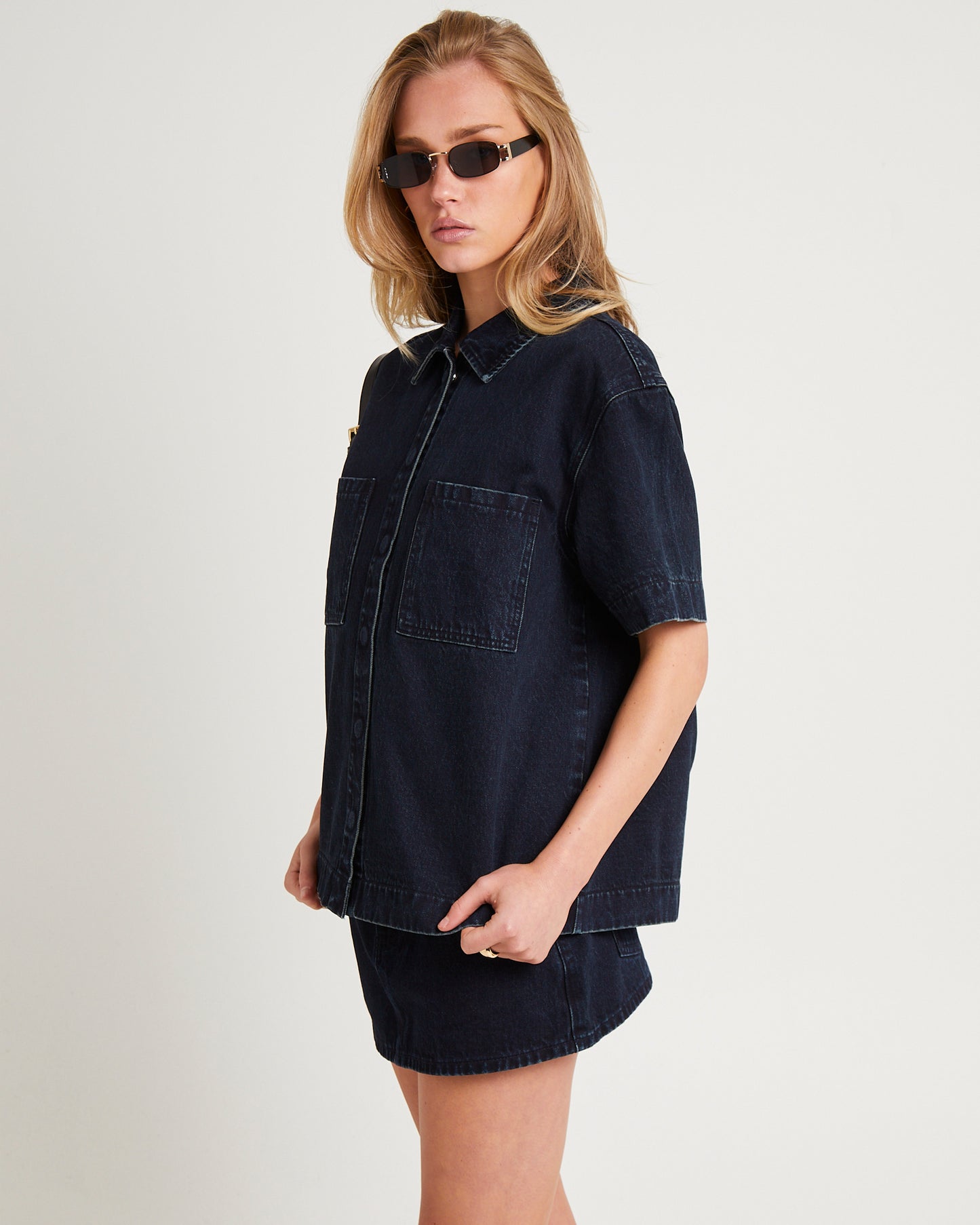 Tide Boxy Denim Shirt