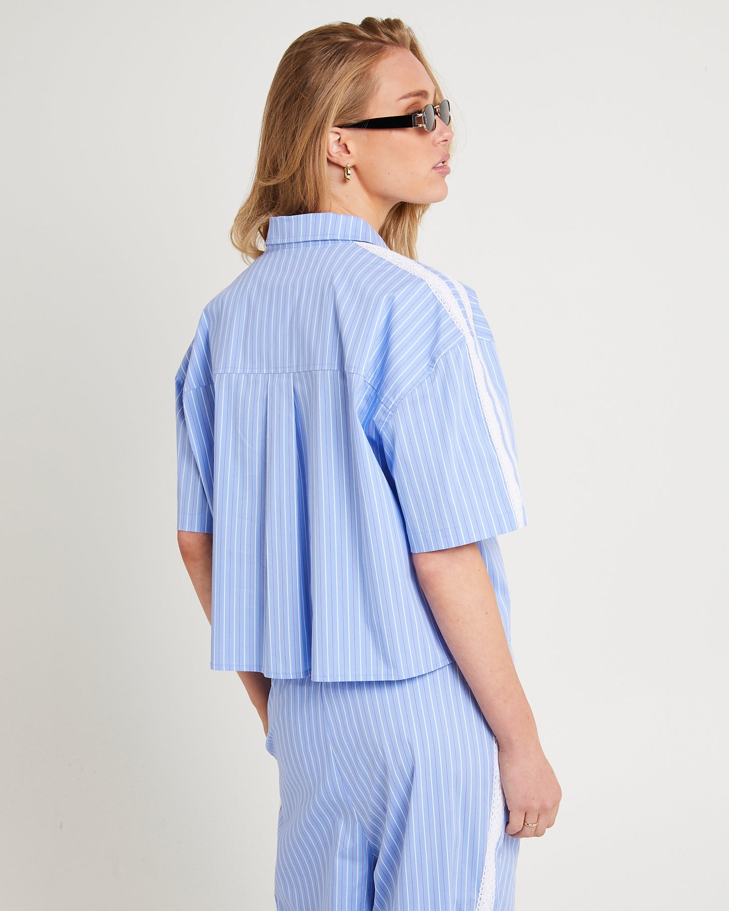 Hideaway Sports Stripe Short Sleeve Shirt
